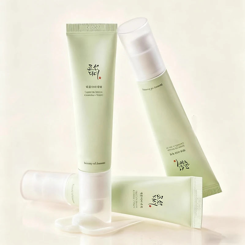 Korean Skin Care Product 5 Essence Brightens Skin Tone Improves Dull Eye Cream Moisturizes Anti-aging Lightens Dark Circles